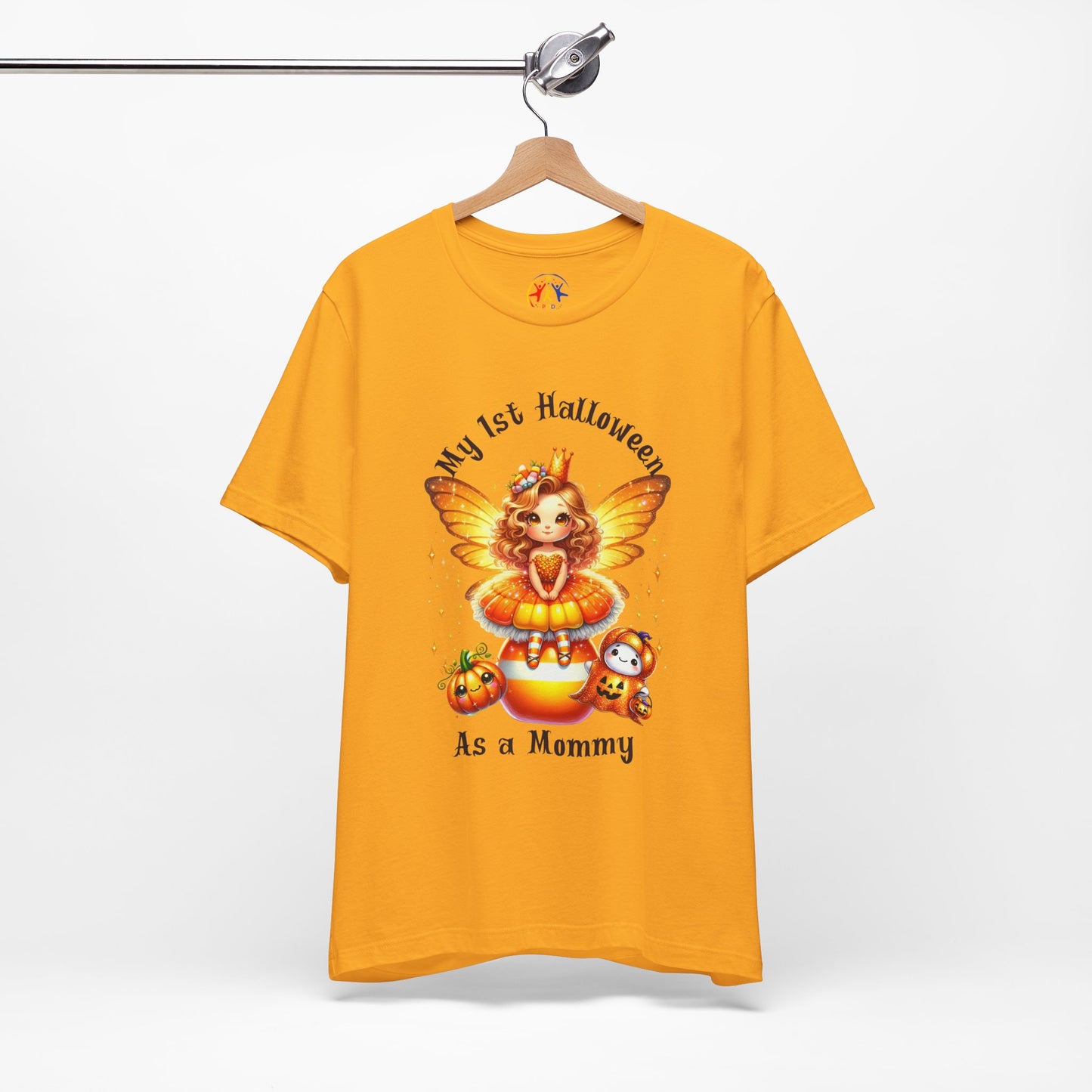 Halloween Mommy Tee - My 1st Halloween as a Mommy, Cute Family Shirt, Unisex Tee, Fall Celebration Outfit, Funny Halloween Gift