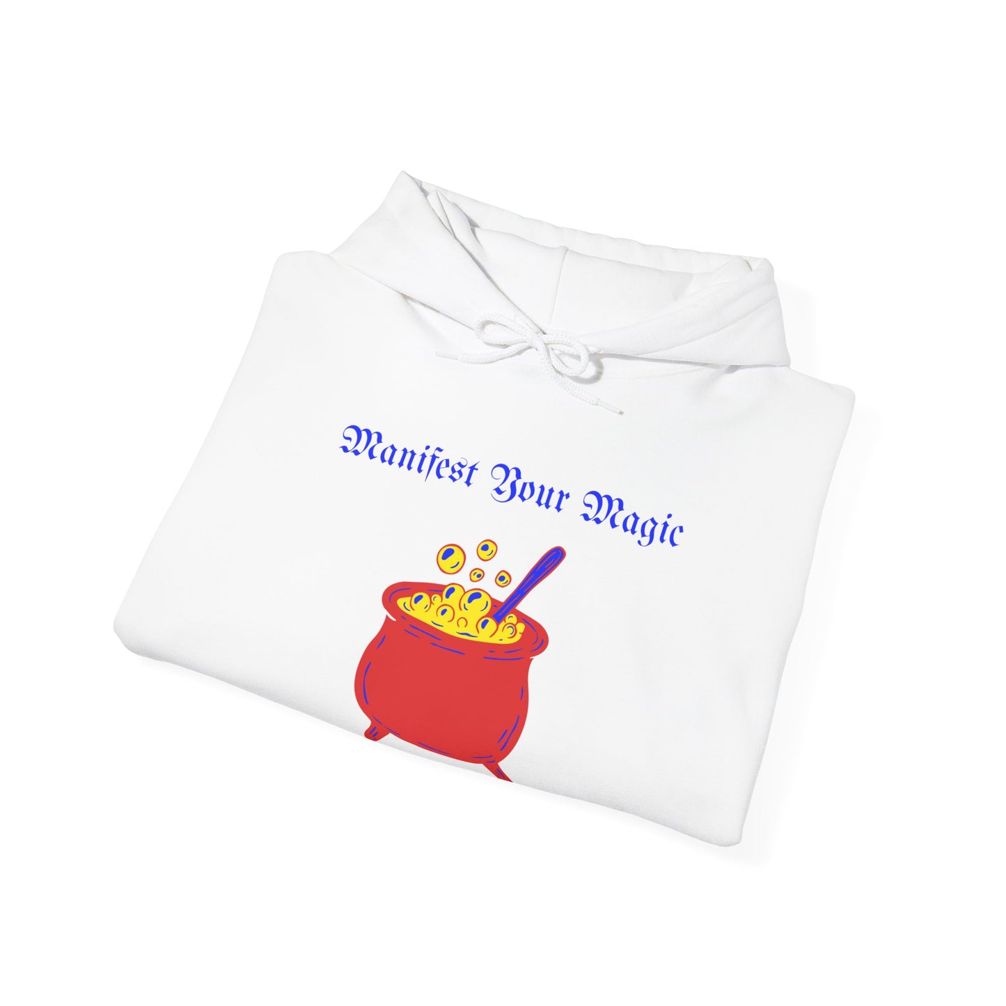 Manifest Your Magic Hoodie, Cozy Sweatshirt, Witchy Gift, Astrology Apparel, Spiritual Fashion, Unisex Hooded Sweatshirt