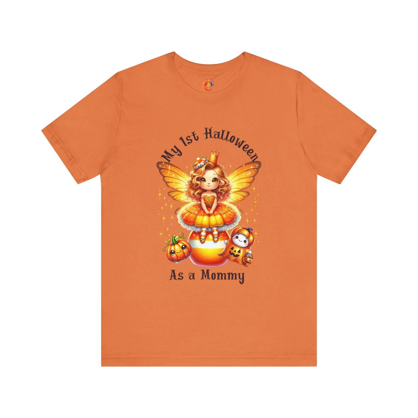 Halloween Mommy Tee - My 1st Halloween as a Mommy, Cute Family Shirt, Unisex Tee, Fall Celebration Outfit, Funny Halloween Gift