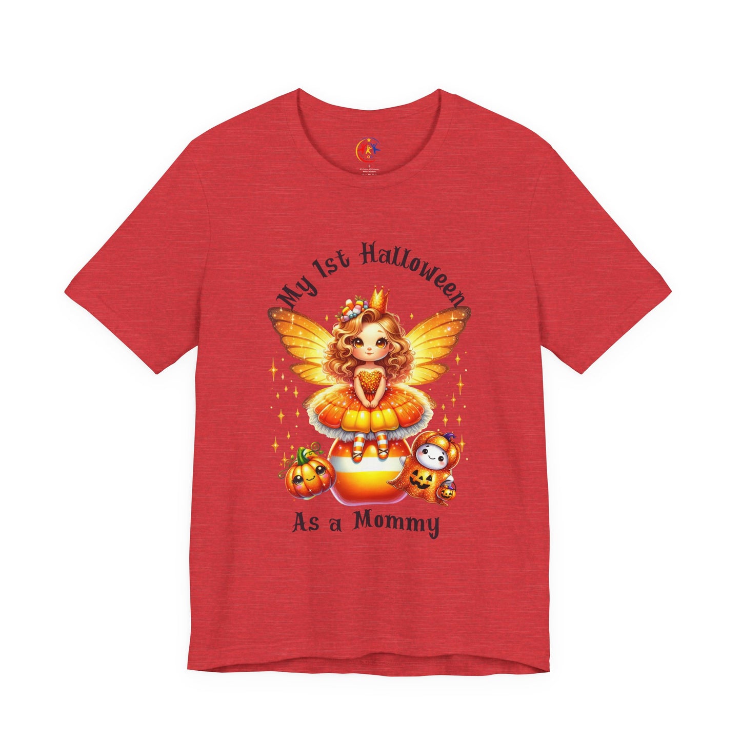 Halloween Mommy Tee - My 1st Halloween as a Mommy, Cute Family Shirt, Unisex Tee, Fall Celebration Outfit, Funny Halloween Gift
