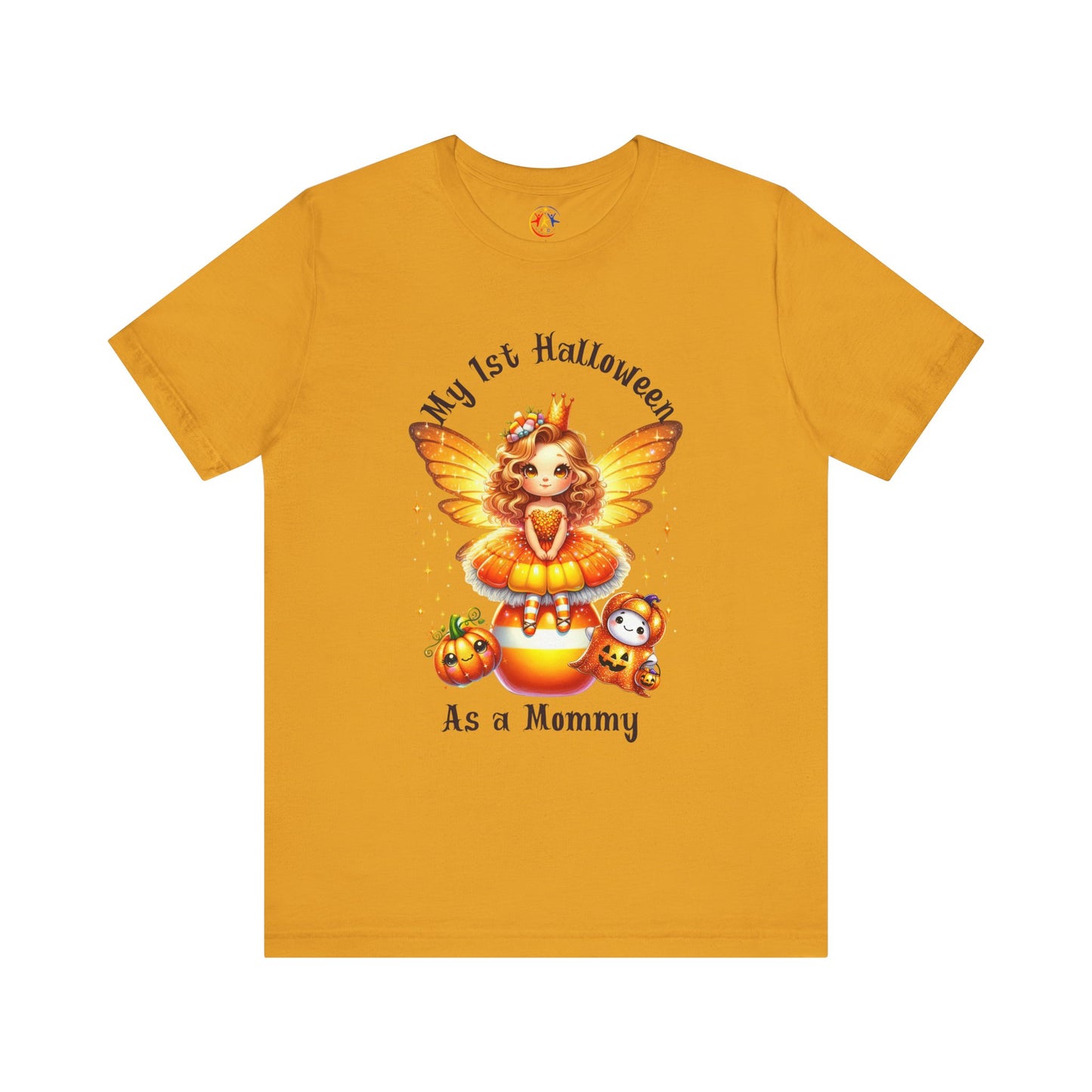 Halloween Mommy Tee - My 1st Halloween as a Mommy, Cute Family Shirt, Unisex Tee, Fall Celebration Outfit, Funny Halloween Gift