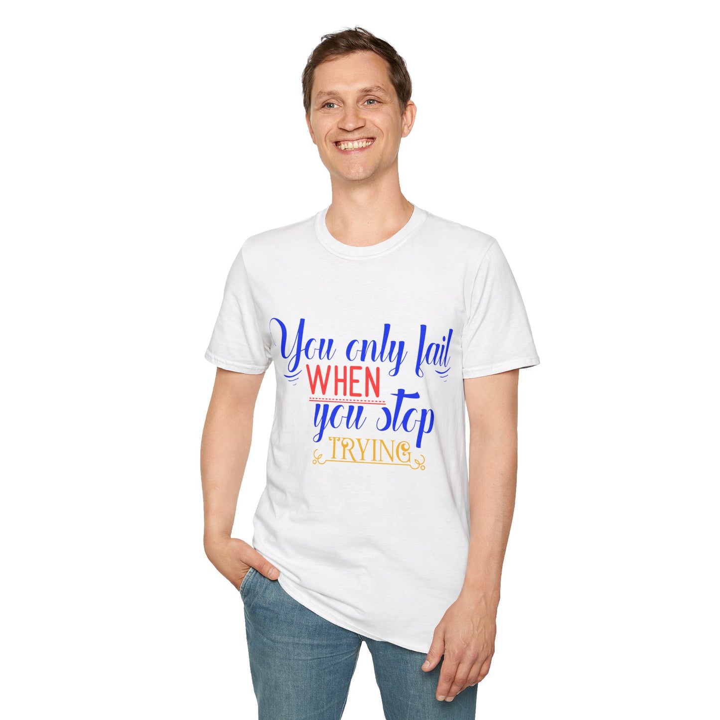 Motivational Quote T-Shirt, Inspirational Tee, Softstyle Shirt, Quote Graphic T-Shirt, Gift for Friends, Encouragement Apparel
