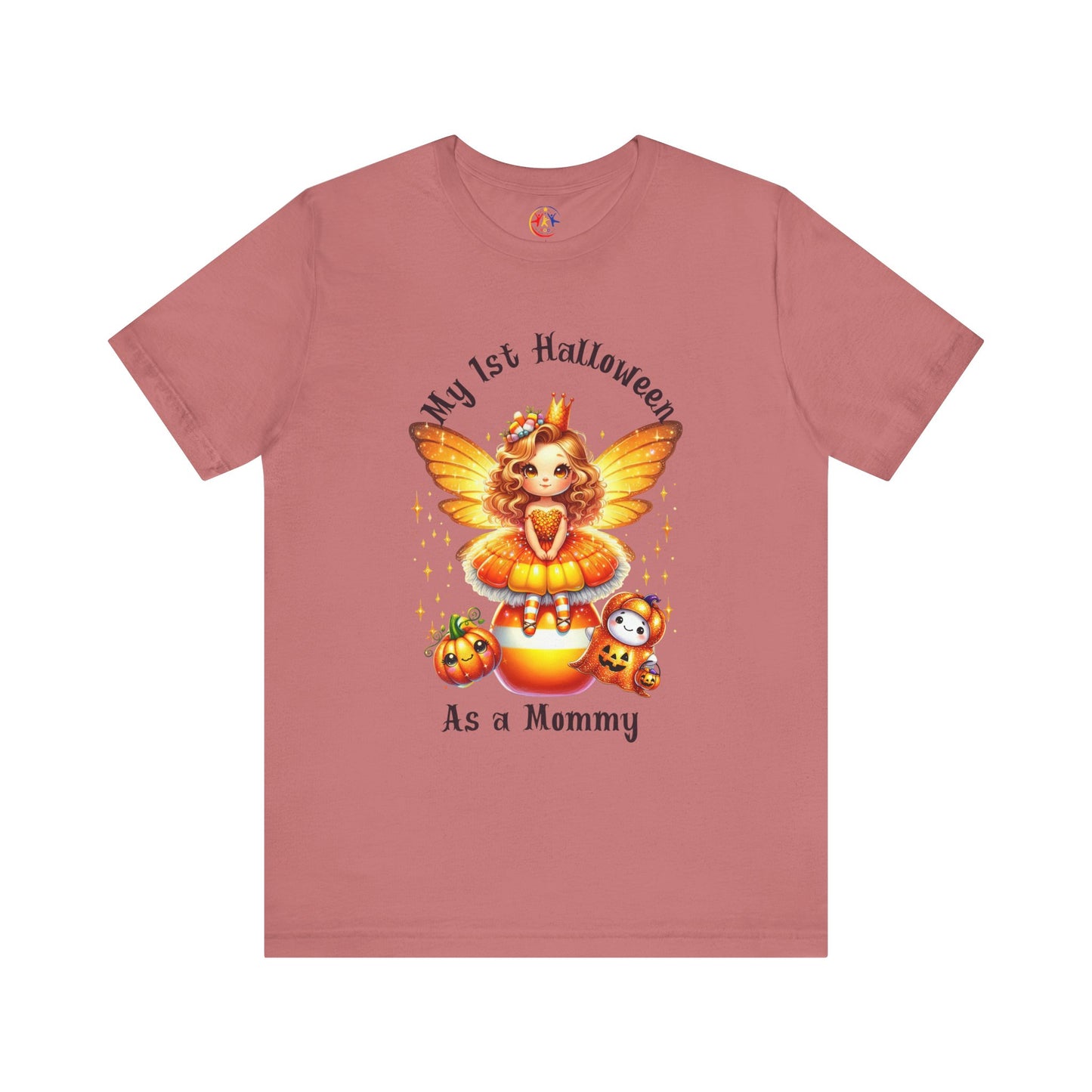 Halloween Mommy Tee - My 1st Halloween as a Mommy, Cute Family Shirt, Unisex Tee, Fall Celebration Outfit, Funny Halloween Gift
