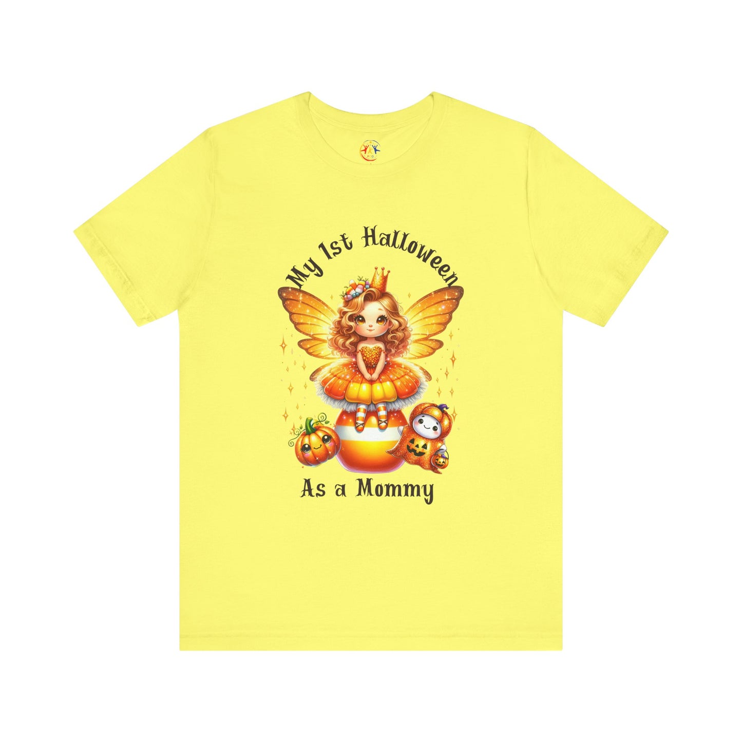 Halloween Mommy Tee - My 1st Halloween as a Mommy, Cute Family Shirt, Unisex Tee, Fall Celebration Outfit, Funny Halloween Gift