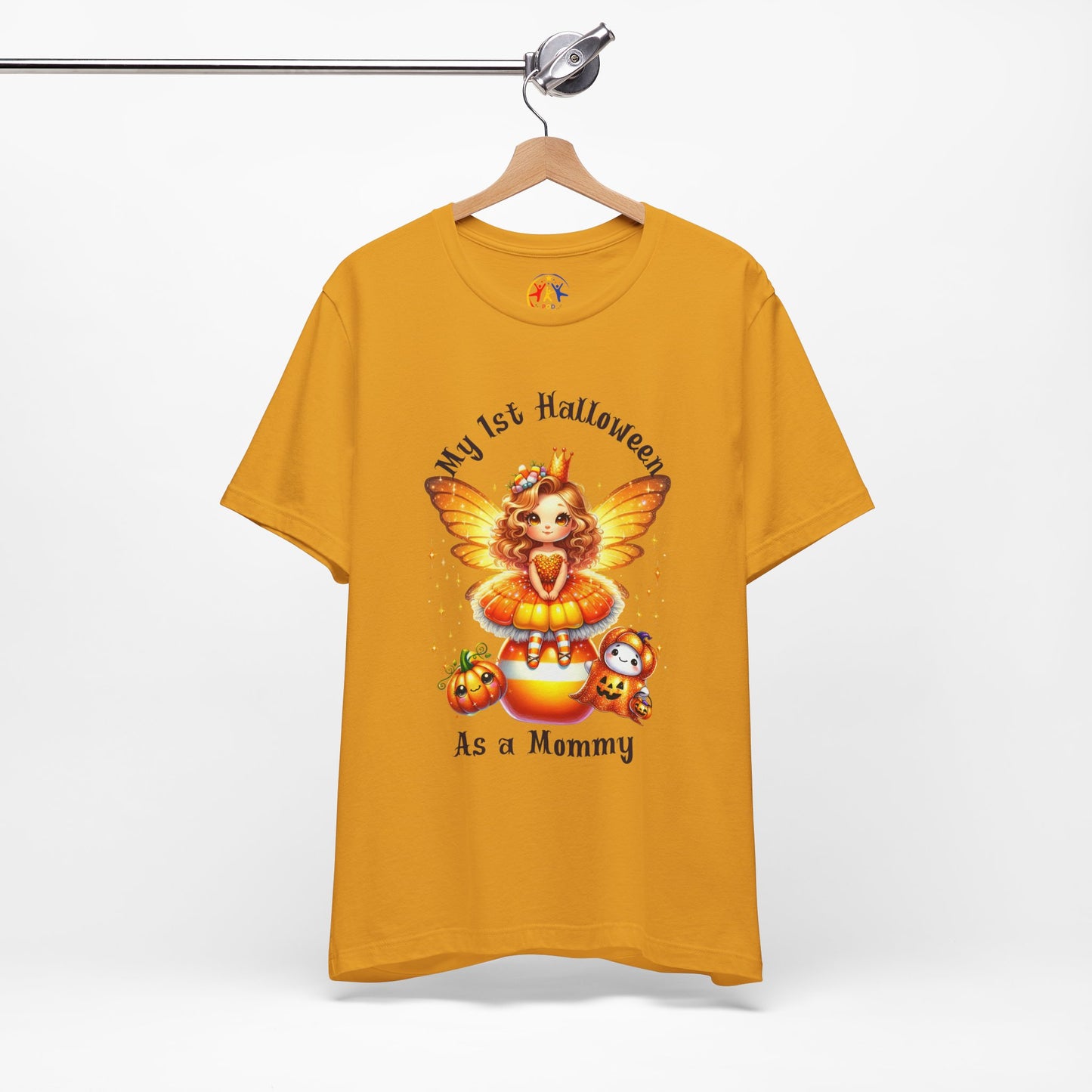 Halloween Mommy Tee - My 1st Halloween as a Mommy, Cute Family Shirt, Unisex Tee, Fall Celebration Outfit, Funny Halloween Gift
