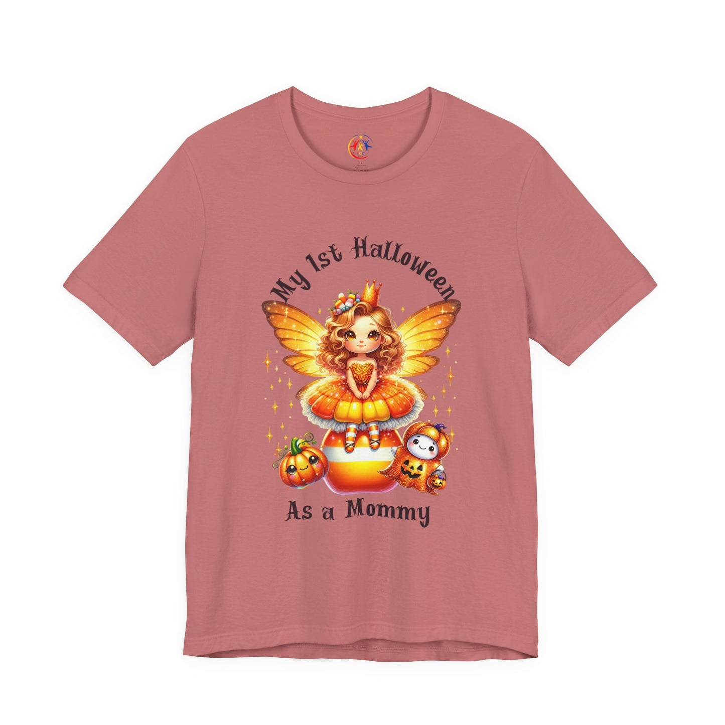 Halloween Mommy Tee - My 1st Halloween as a Mommy, Cute Family Shirt, Unisex Tee, Fall Celebration Outfit, Funny Halloween Gift