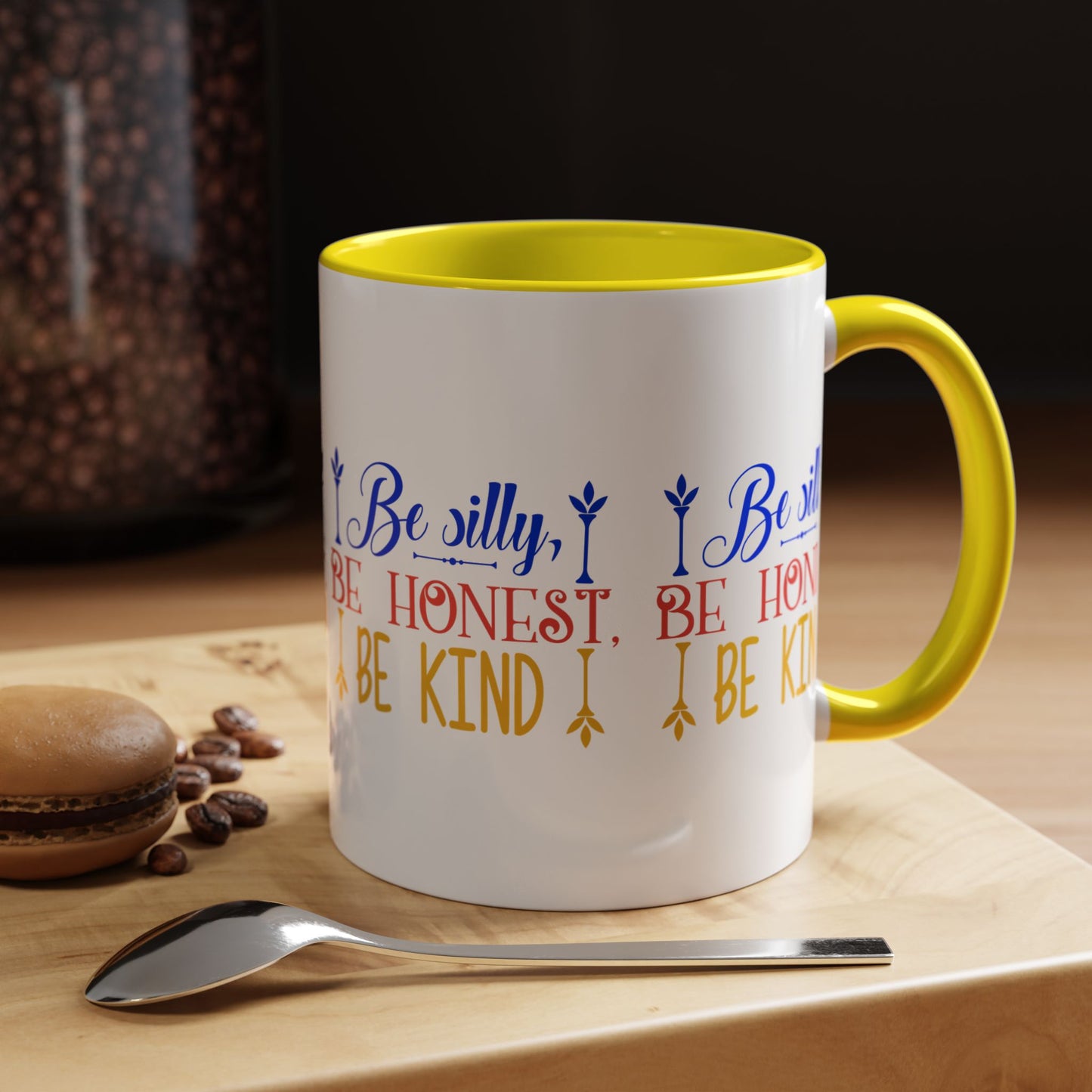 Inspirational Coffee Mug - Be Silly, Honest, and Kind | Perfect Gift for Friends, Motivational Decor, Tea Mug, Office Coffee Cup, [...]
