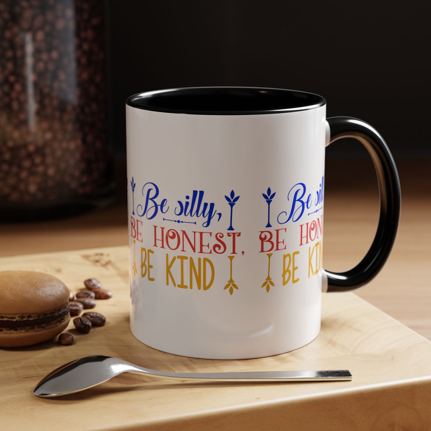 Inspirational Coffee Mug - Be Silly, Honest, and Kind | Perfect Gift for Friends, Motivational Decor, Tea Mug, Office Coffee Cup, [...]