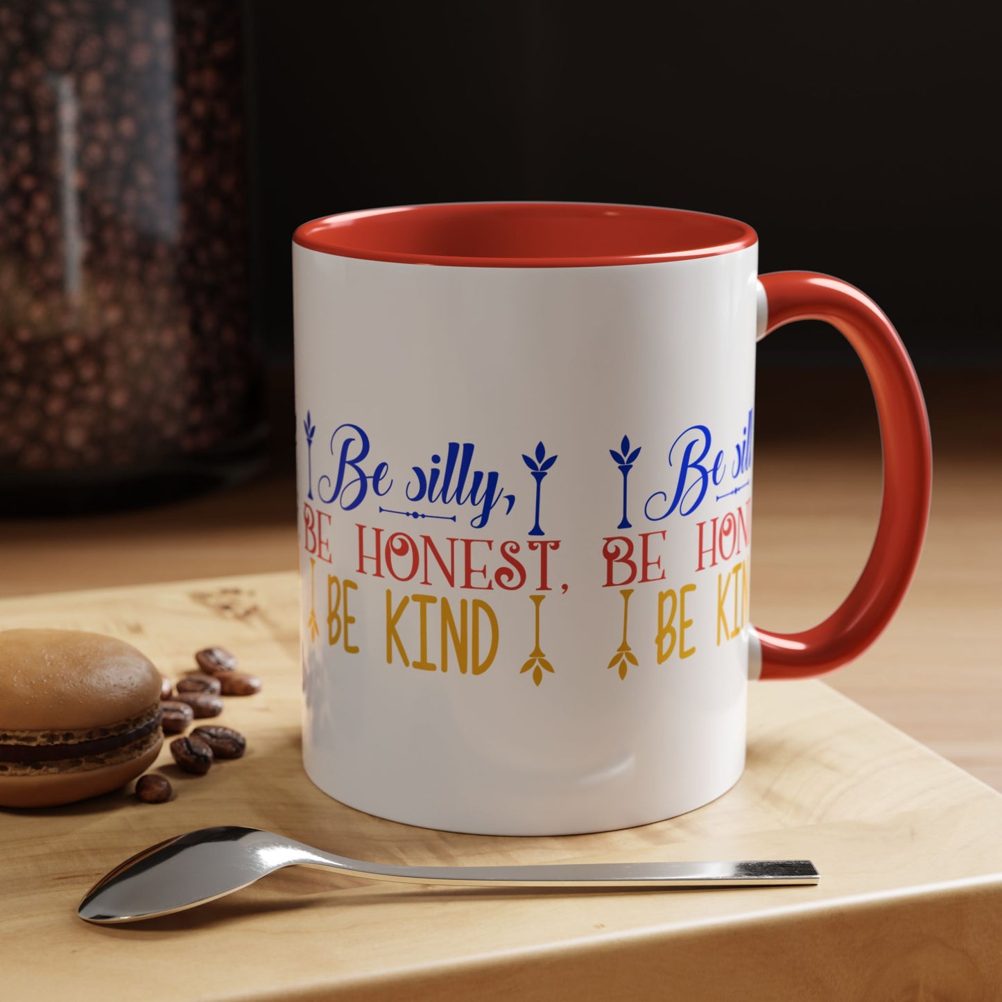 Inspirational Coffee Mug - Be Silly, Honest, and Kind | Perfect Gift for Friends, Motivational Decor, Tea Mug, Office Coffee Cup, [...]