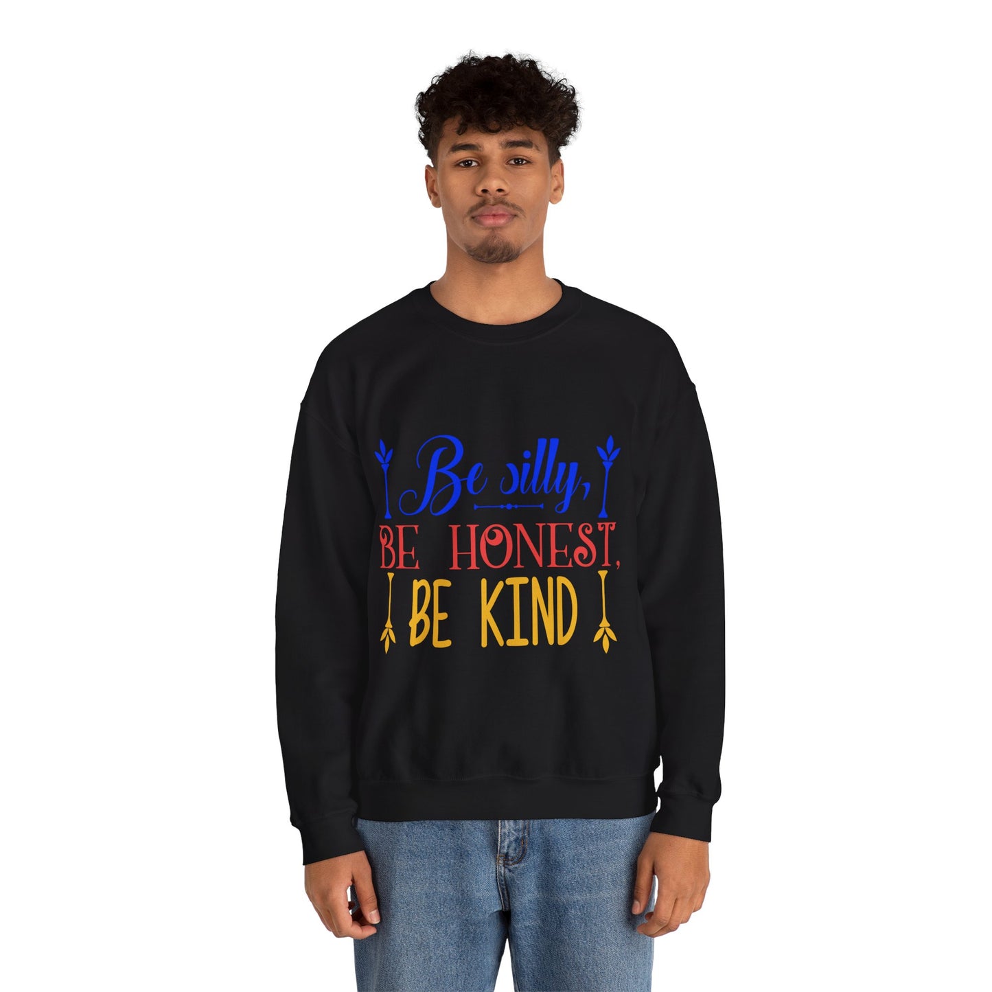 Be Silly, Be Honest, Be Kind Sweatshirt | Unisex Cozy Crewneck | Perfect Gift for Friends, Family, Birthdays, Inspirational Gift, [...]