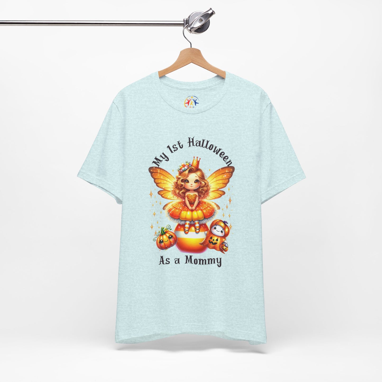 Halloween Mommy Tee - My 1st Halloween as a Mommy, Cute Family Shirt, Unisex Tee, Fall Celebration Outfit, Funny Halloween Gift