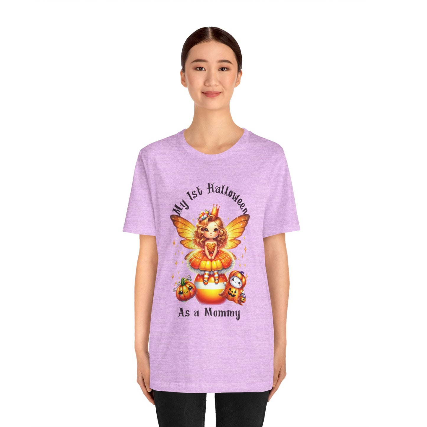 Halloween Mommy Tee - My 1st Halloween as a Mommy, Cute Family Shirt, Unisex Tee, Fall Celebration Outfit, Funny Halloween Gift