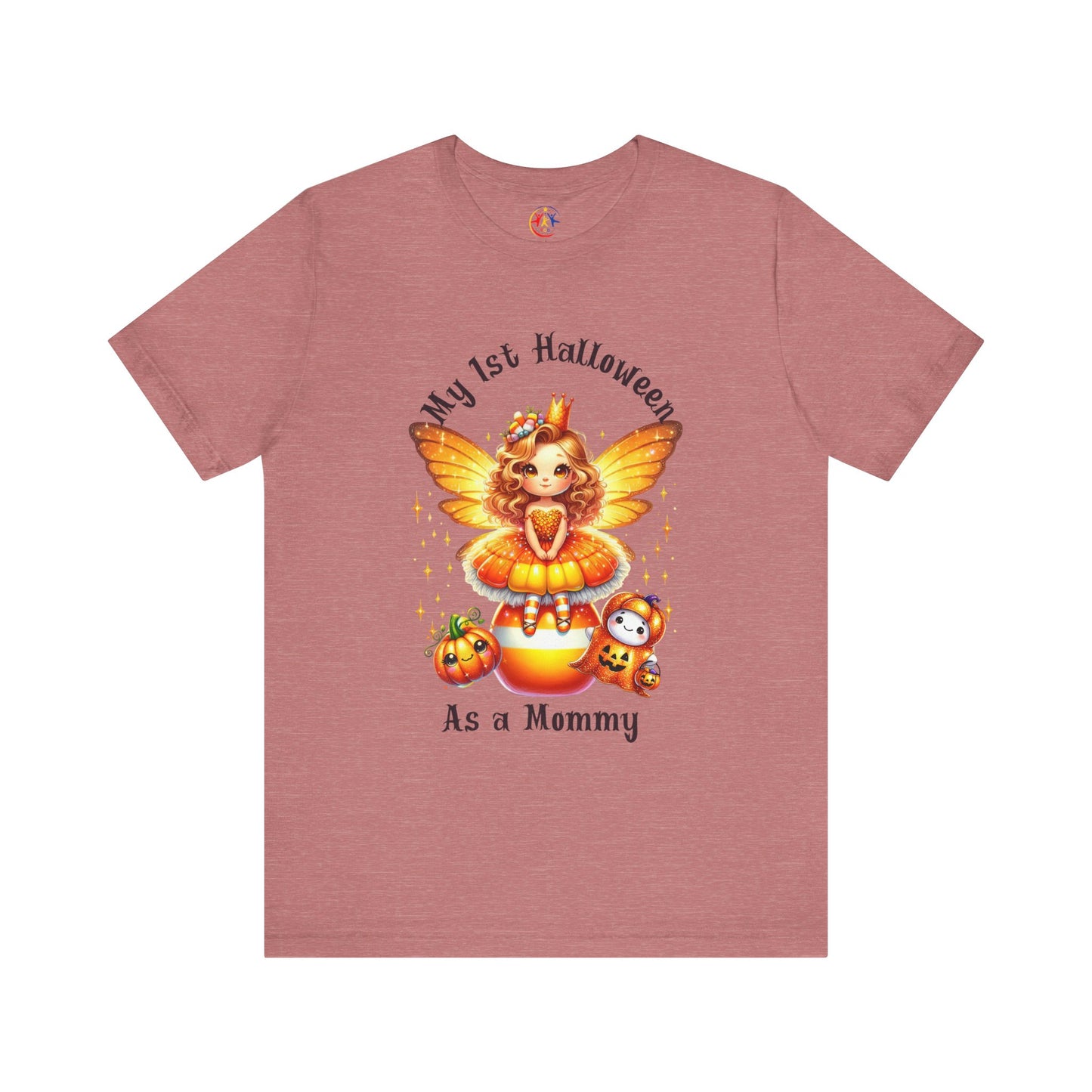 Halloween Mommy Tee - My 1st Halloween as a Mommy, Cute Family Shirt, Unisex Tee, Fall Celebration Outfit, Funny Halloween Gift