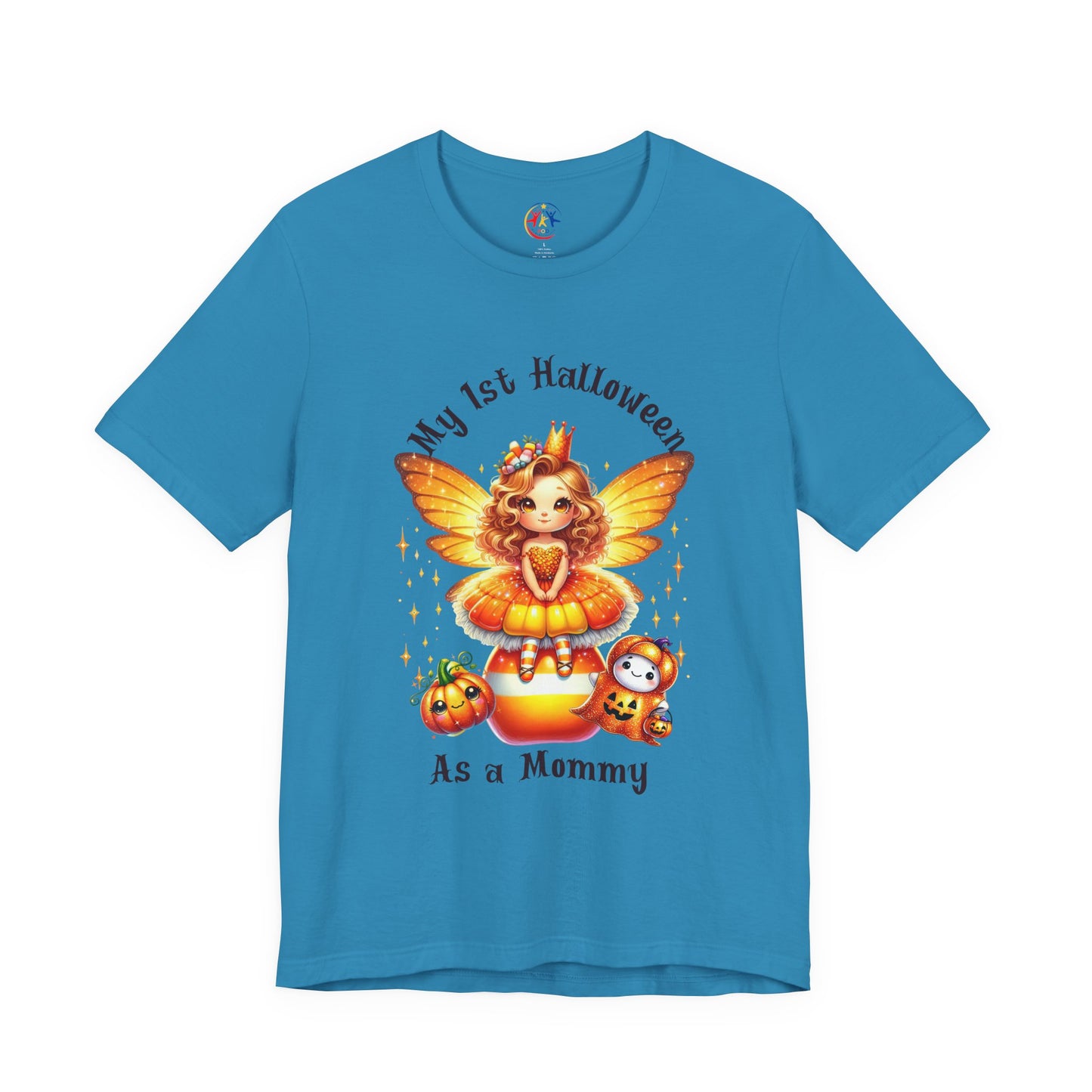 Halloween Mommy Tee - My 1st Halloween as a Mommy, Cute Family Shirt, Unisex Tee, Fall Celebration Outfit, Funny Halloween Gift
