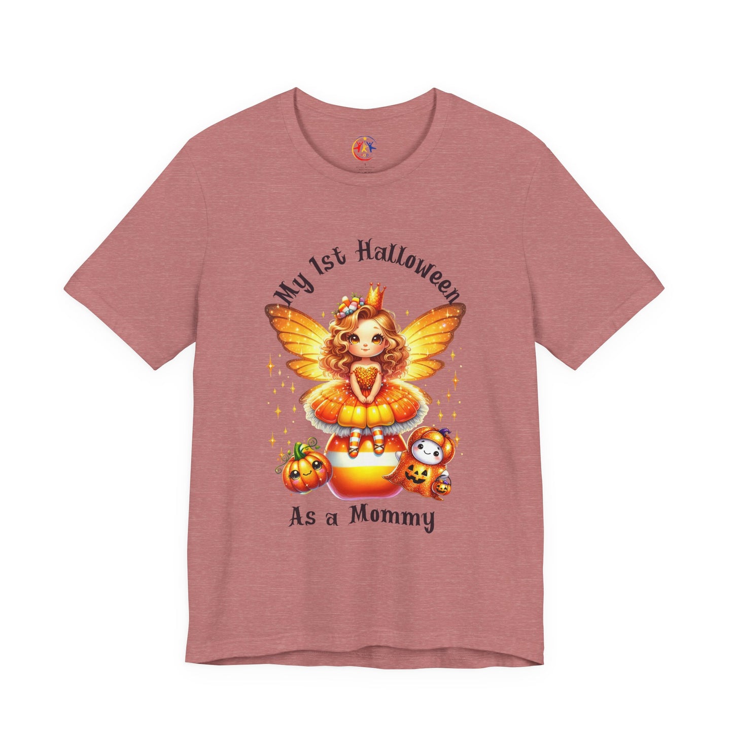 Halloween Mommy Tee - My 1st Halloween as a Mommy, Cute Family Shirt, Unisex Tee, Fall Celebration Outfit, Funny Halloween Gift