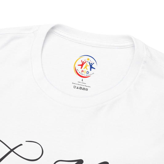 'Two Homes, One Heart' Design, Unisex Heavy Cotton Tee for Family Reunion Shirt, Couple's Gift, Pride Apparel, Inspirational Shirt
