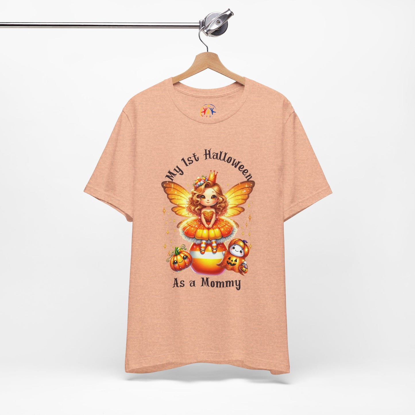 Halloween Mommy Tee - My 1st Halloween as a Mommy, Cute Family Shirt, Unisex Tee, Fall Celebration Outfit, Funny Halloween Gift