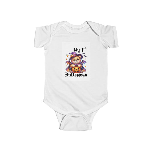 My 1st Halloween Infant Bodysuit, Baby Costume, Halloween Outfit, Newborn Gift, Cute Baby Clothes