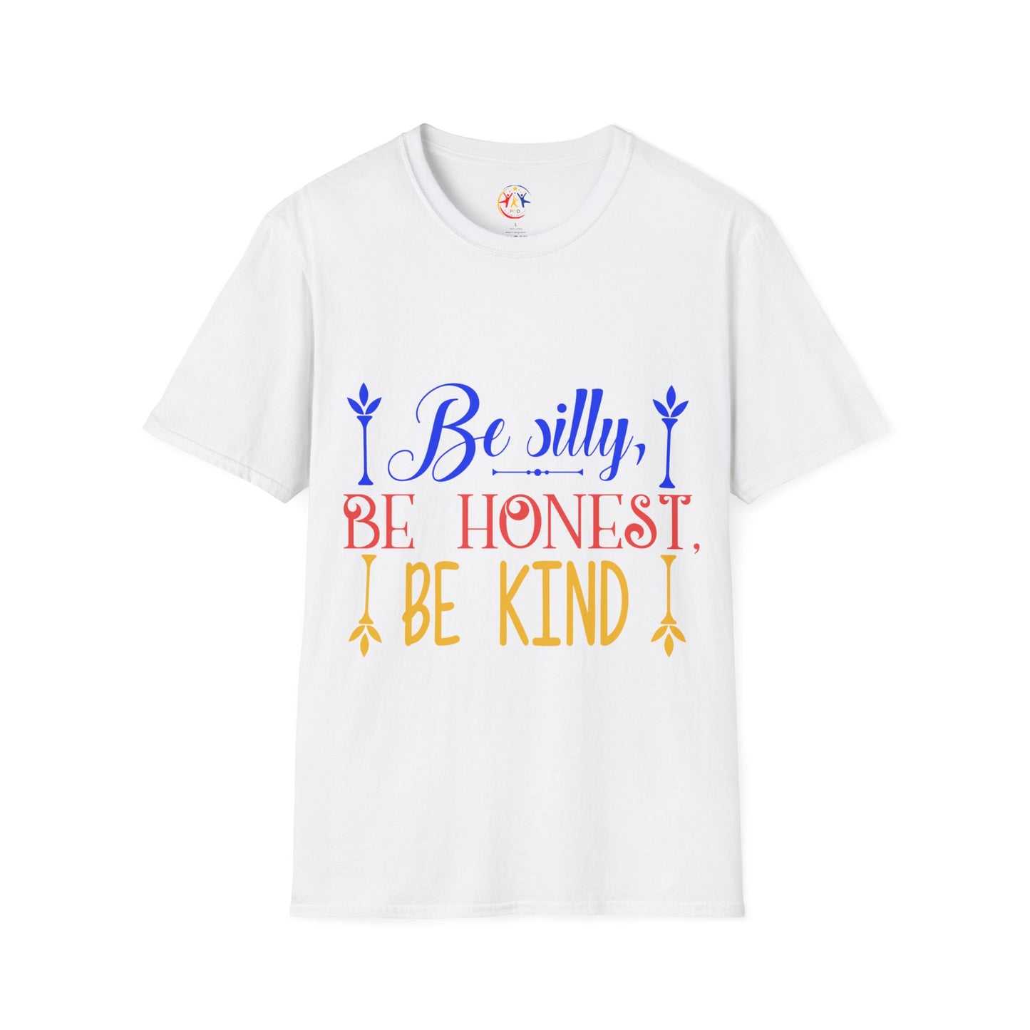 Inspirational Unisex Softstyle T-Shirt - Be Silly, Be Honest, Be Kind - Positive Vibes, Casual Wear, Gift for Friends, Motivational [...]