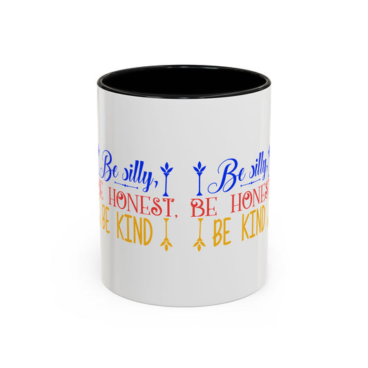 Inspirational Coffee Mug - Be Silly, Honest, and Kind | Perfect Gift for Friends, Motivational Decor, Tea Mug, Office Coffee Cup, [...]
