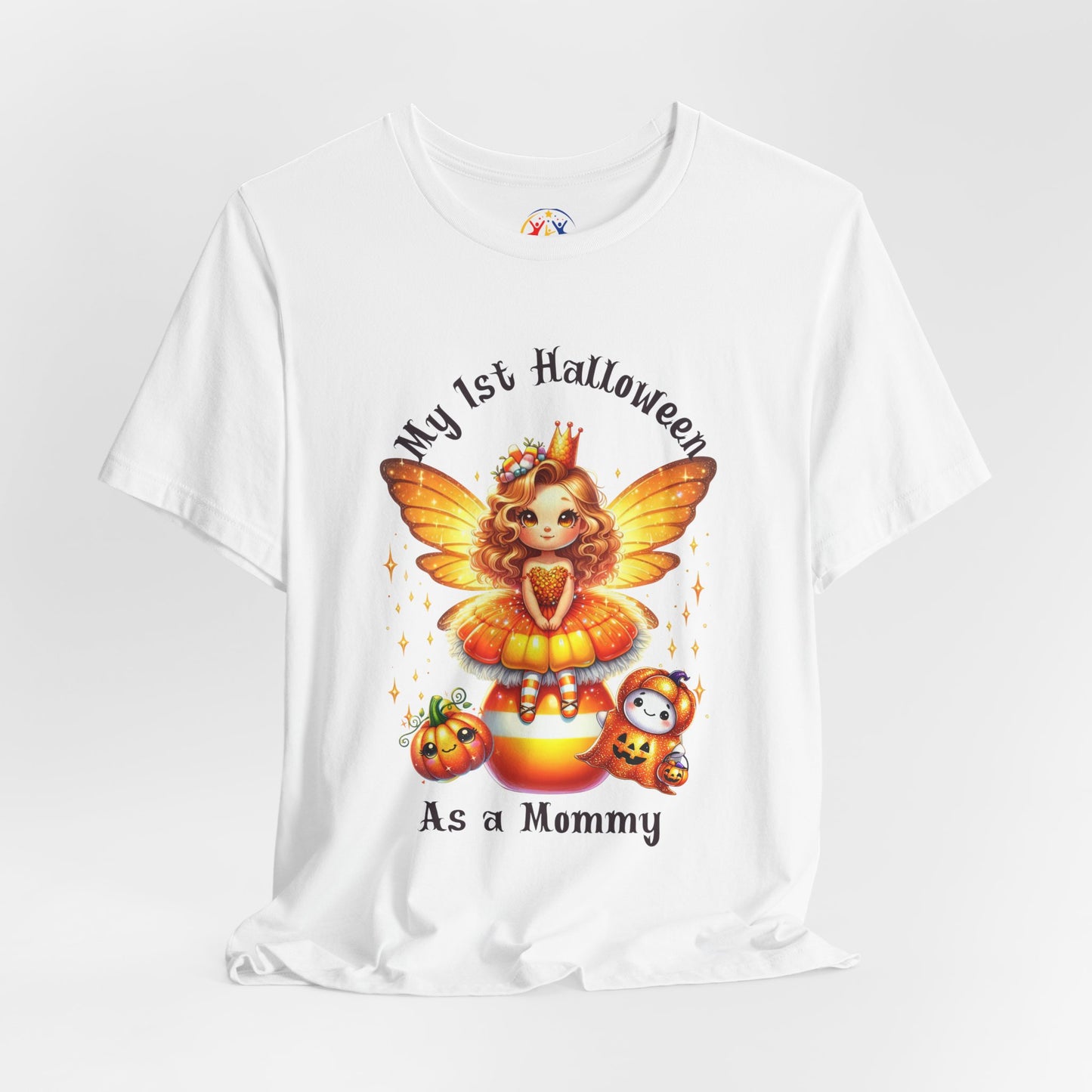 Halloween Mommy Tee - My 1st Halloween as a Mommy, Cute Family Shirt, Unisex Tee, Fall Celebration Outfit, Funny Halloween Gift