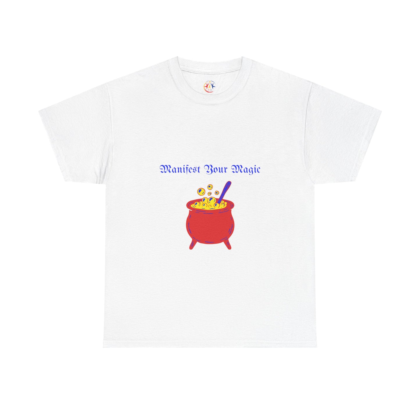 Manifest Your Magic T-Shirt, Unisex Heavy Cotton Tee for Magic Enthusiasts, Spell Casting Gift, Inspirational Apparel, Halloween Clothing